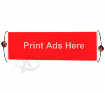 Retractable Concave Printing Scrolling Roll Banner