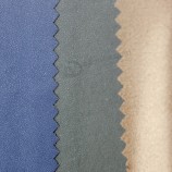 Cuero artificial sintético de la tela de la PU para la ropa
