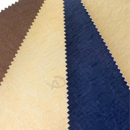 Custom High Quality Rexine Embossing Pu Leather Fabric