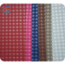 Wholesale manufacturer good quality PVC embossed leather for furniture upholstery
