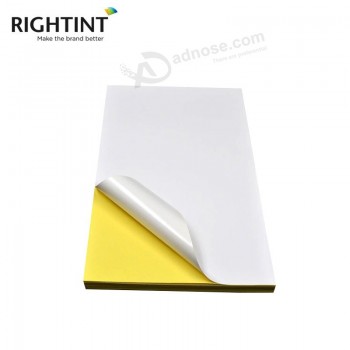 China factory direct custom new product A3 A4 size self adhesive cast coated paper for sale