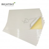 Fábrica de fornecimento direto de impressão digital auto-adesivo espelho revestido rolo de papel ou folha