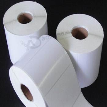 Wholesale custom high quality 80gsm self adhesive mirror paper rolls with 88g release paper