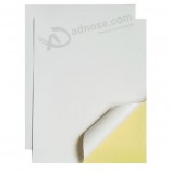 A4 papel de impressão etiqueta de código de barras autoadesivo etiquetas espelho papel revestido