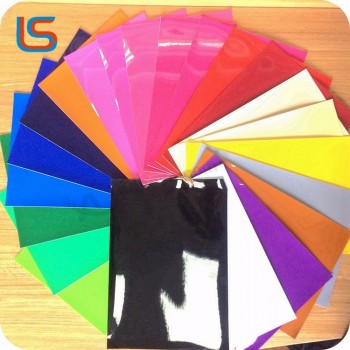 Chinese manufactory Cheap PVC mirror leather soft hand feeling