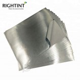 Espejo metal plata película de aluminio papel autoadhesivo con respaldo