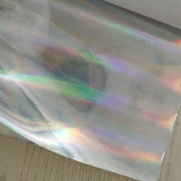 Cartolina holográfica metalizada para embalagem em caixa