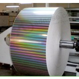 Wholesale custom high quality holographic metallized laser paper