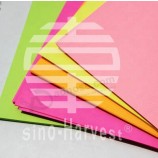 Tamaño personalizado 75 gsm colorido a4 polvo libre de papel de copia