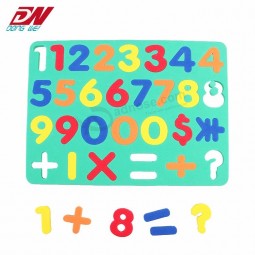 Giocattoli magnetici, bambini colorati puzzle educativi eva schiuma alfabeto lettere