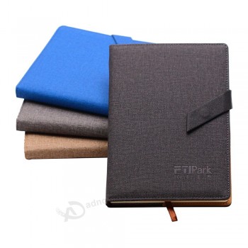Manufacturer Custom Recycled Graph Hard Paper Fabric Cover Notebook with high quality