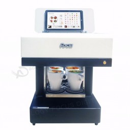 Máquina digital da impressora do café do selfie da impressão do alimento do inkjet