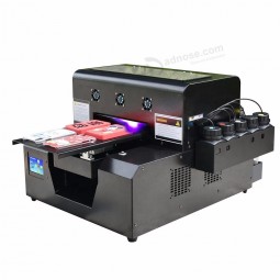 Impresora UV directa portátil a4 para impresión en estuche de teléfono de plástico, vidrio, madera y metal