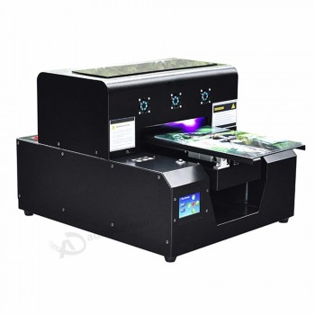 Nueva condición uv impresión digital pvc tarjeta de identificación máquina de impresión barata impresora de tarjetas de plástico