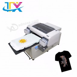 Cor bonita preço barato 3d digital t-Impressora de camisa para roupas fábrica chinesa fez impressoras planas para venda