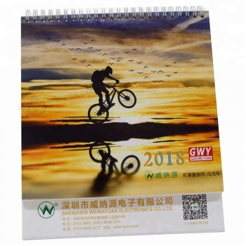 2019 Hot Sales Fine Design decorative paper Desk Calendar for calendar