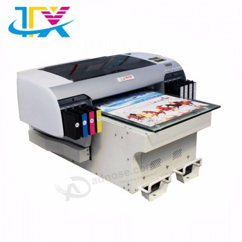 Prix de gros fabriqué en Chine effet 3d direct à l'impression de la machine d'imprimante de vêtement sur t-shirt et ruban de satin, coton