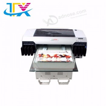 Nueva condición automática tamaño uv pvc impresora de tarjetas plásticas tamaño a2 y cd dvd cover printer machine