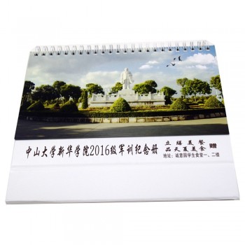 Servicio de impresión creativo del diseño de los calendarios de tabla 2019 por encargo en China