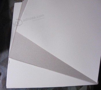 180Gsm one side white coated duplex board with kraft back