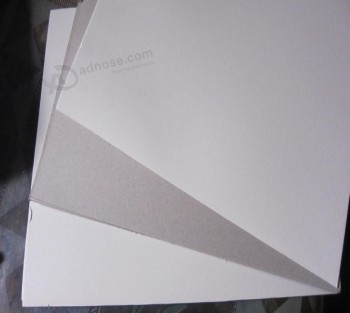 180GSM one side white coated duplex board with kraft back