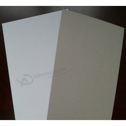 Wholesale custom double sided gift wrapping paper rolls / duplex paper board(white back)