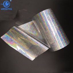 Transparant regenboog holografisch contactpapier