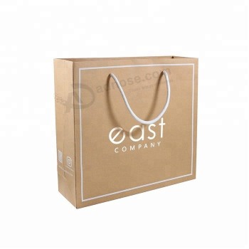 Cheap China Wholesale Price Customized Brown Kraft Paper Bag in Stock