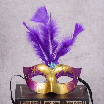 ハロウィーンパーティーの花のマスク男性女性子供仮面舞踏会マスク