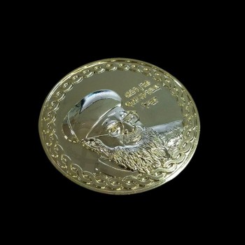 Испытайте изготовленную на заказ чистую металлическую современную монету для сувенира