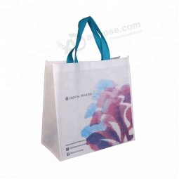 China personalized tradeshow reusable tote non woven pp bag Eco Printed Non woven bag For Storage Promotional Use with your logo