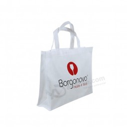 Le sac biodégradable biodégradable de promotion a réutilisé le sac en tissu avec le logo pour le magasin de vêtements de supermarché