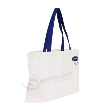 Hot selling customized durable eco fabric organic cotton shopping bag cotton muslin bag with your logo