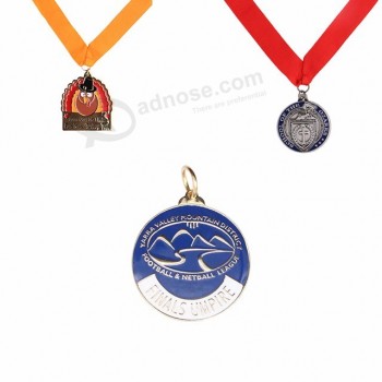 Soporte de medalla de metal de acero inoxidable soporte de medalla exhibición de la exhibición que compite con correr maratón colgador de medalla