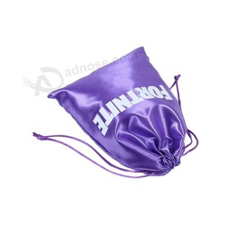 Logotipo personalizado saco de pó de seda grande pequeno saco de seda para bolsa de sapatos óculos de sol cabelo embalagem mancha bolsa