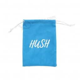 High quality customized velvet drawstring bag velvet gift pouch bag