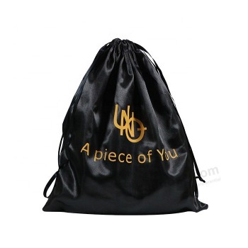 Лучшие продажи пользовательских наращивание волос упаковка атласная сумка фантазии атласная ювелирная сумка атласная сумка для обуви