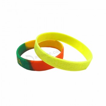 Customized Printing Business Gift Silicone Ruler Slap Bracelet