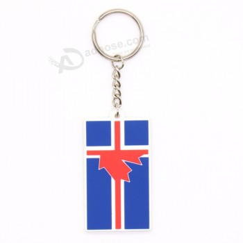 Approved with supermartet custom soft PVC keychain