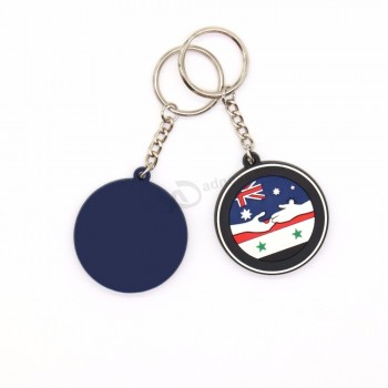 Cheap promotion custom 3D soft PVC rubber mini shoe keychain with your logo