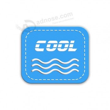 Hot-sale handmade soft pvc trademark brand for garment with your logo
