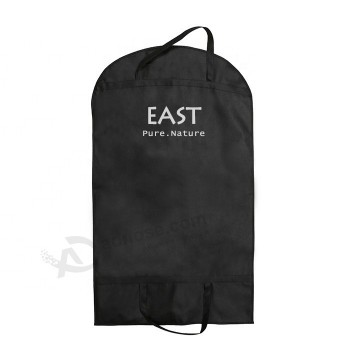 Custom brand name garment suit bag transparent PVC garment bags for mens suit cover bag with your logo