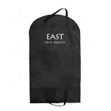 Personalized Custom Fashion Travel Dust Cover Foldable Dress Clothes Suit Protector Garment Bag with your logo