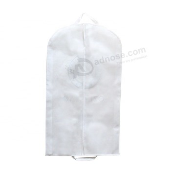 Borsa di tessuto non tessuta logo personalizzato sacchetto di indumento a basso costo vendita calda
