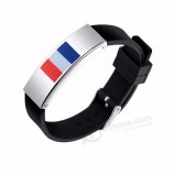 Custom Silicone Stainless Steel Bracelet with Fragrance