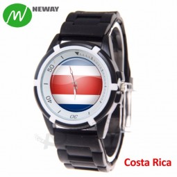 Wholesale Custom Made Costa Rica Silicone Watches