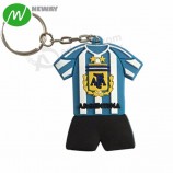 Custom World Cup Football Silicone Keychain