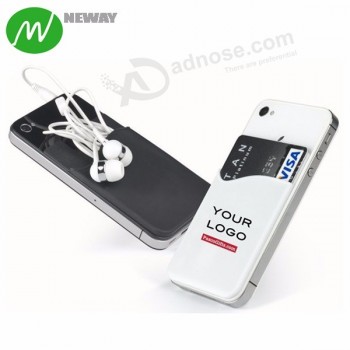 Fashion 3M Cellphone Card Holders Silicone