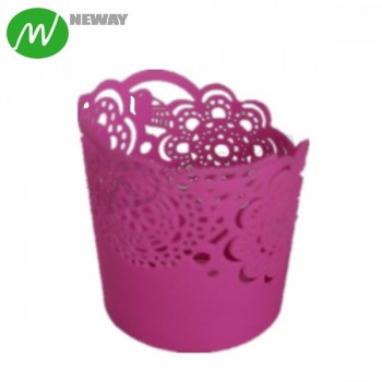 저렴한 사용자 정의 레이스 디자인 실리콘 커피 컵 슬리브