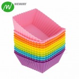 卸売オーブン安全なカップケーキシリコーンベーキングカップ